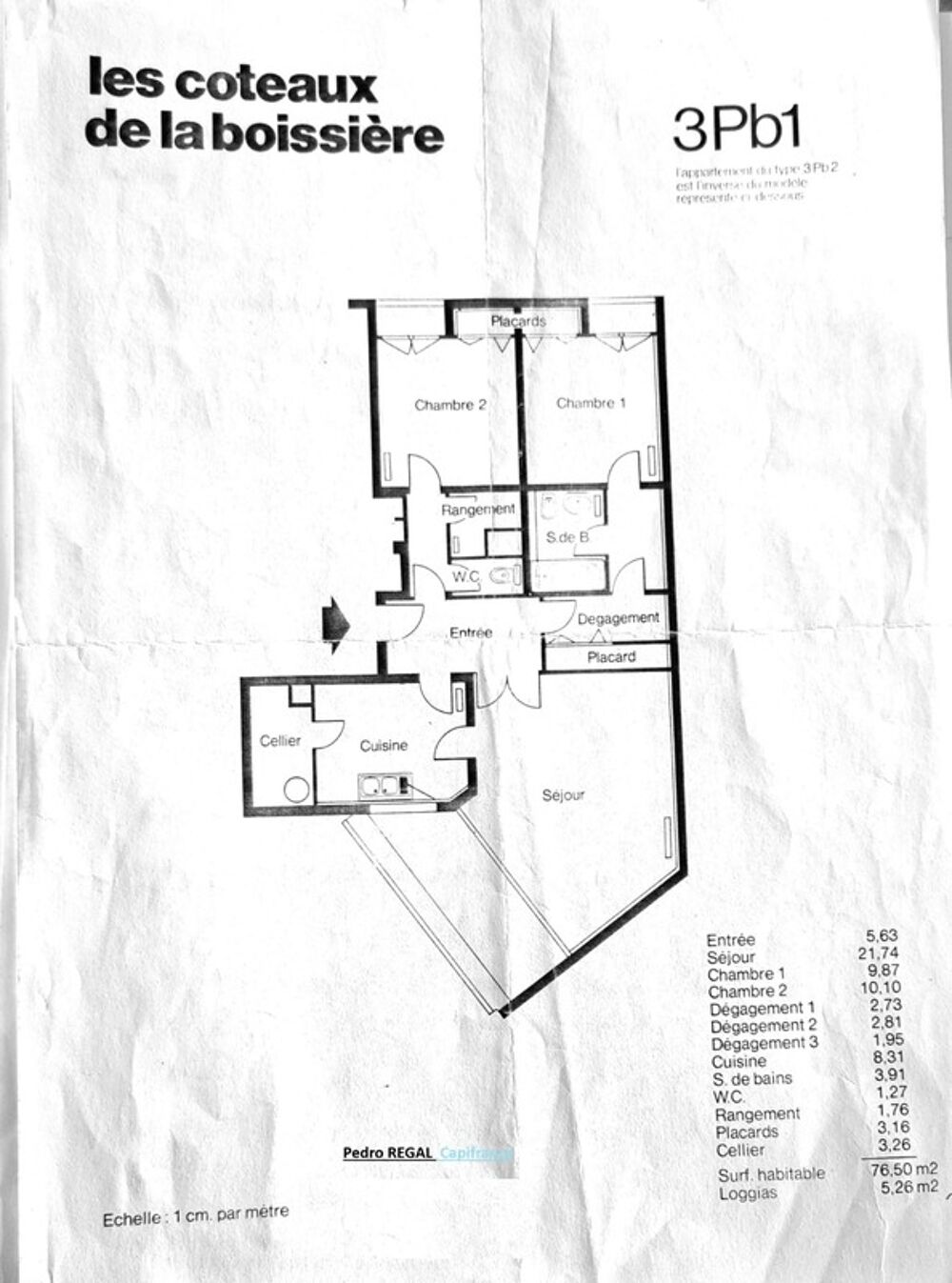 Exclusivité  Rosny sous Bois - Charmant appartement T3 de 76,85 m²  Colline de la Boissière / Golf