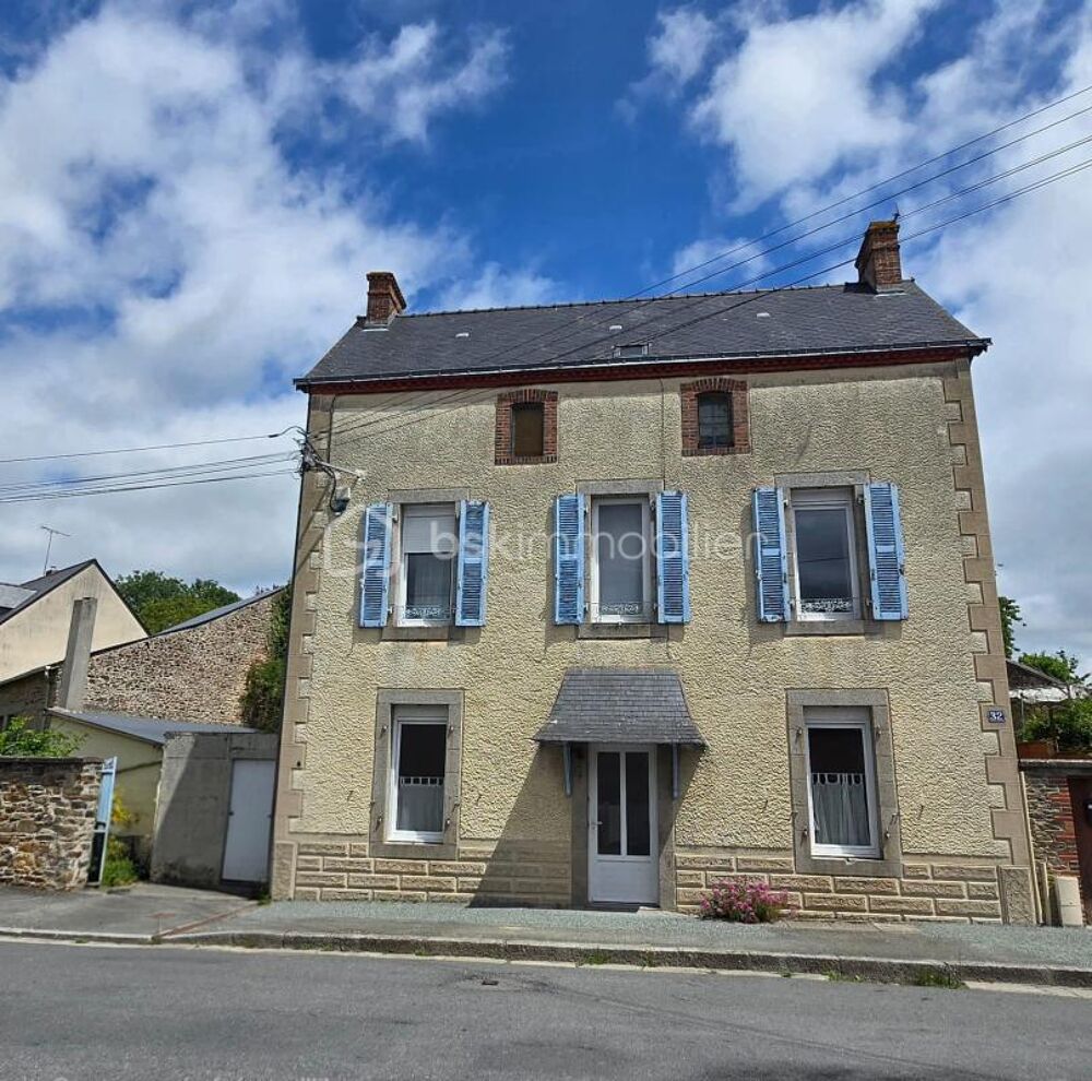 Vente Maison 20 min Laval nord, maison de ville 4 chambres Montsurs