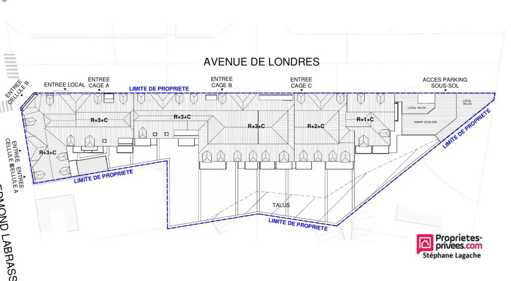Vente Appartement Appartement Stella 3 pièce(s) 66 m2 avec jardin et parking Stella