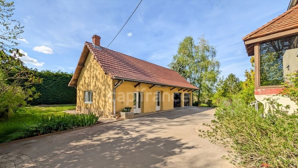 Vente Maison Dpt Saône et Loire (71), à vendre à 15 mn de St Marcel Villa de 163 m² et Maison ou Gite de 95 m² terrain de 4000 m² Saint marcel