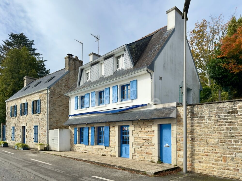 LA FORET FOUESNANT - Maison à rénover avec restaurant et duplex, vue mer  Opportunité rare à vendre !