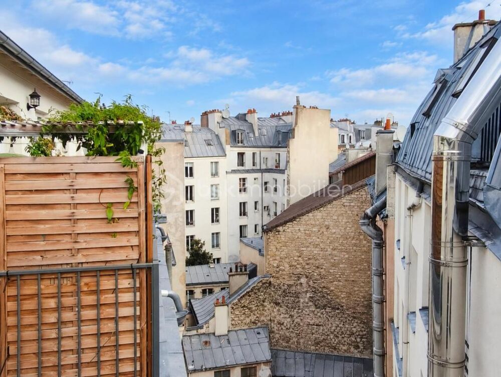 Vente Appartement PARIS 18? – Studio au calme sur cour au 6ième et dernier étage avec potentiel d'agrandissement Paris 18