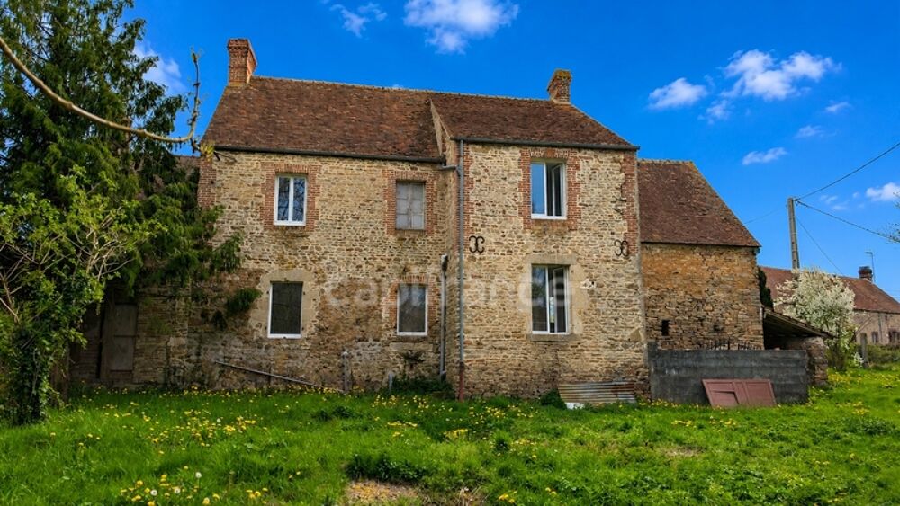 Vente Maison Maison en pierre 120 m² - 4 chambres - Terrain 4 180 m² - Proche Argentan et Sées LE CERCUEIL (61) ORNE - NORMANDIE Mortree