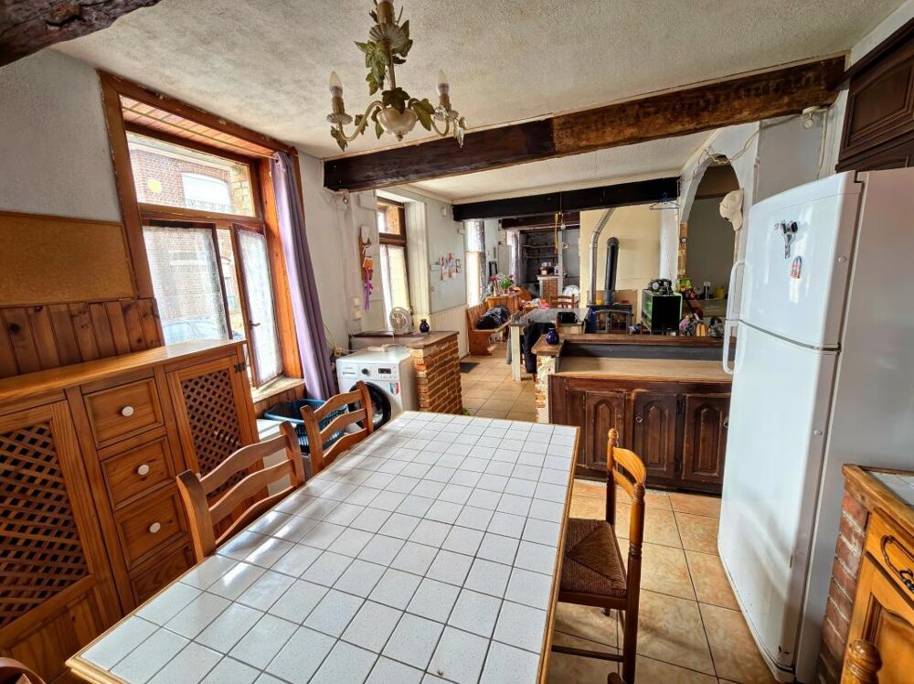 HIRSON (02) - ? Vente maison semi-individuelle avec 3 chambres ??? et jardin ?