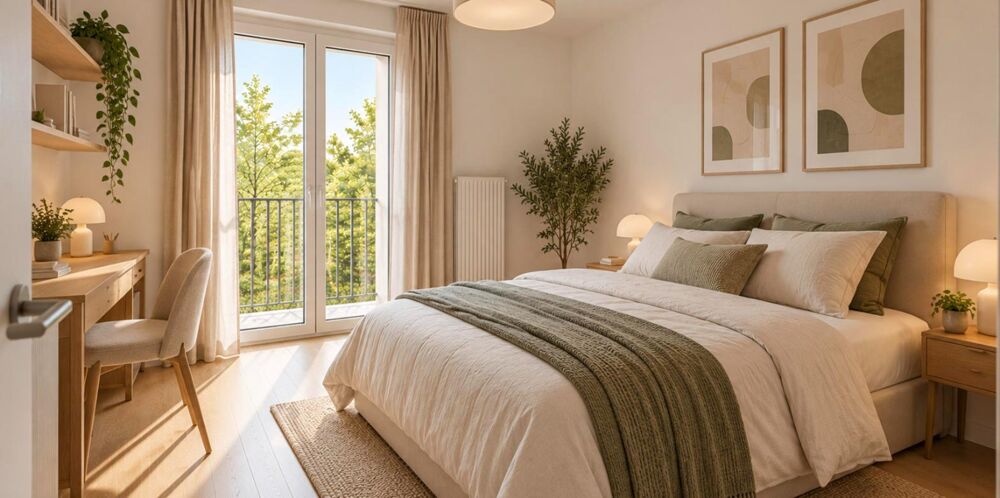 Vente Appartement SUPERBE 3 PIÈCES TRAVERSANT AU 3E ÉTAGE – MÉTRO 5 ET 11 À PROXIMITÉ IMMÉDIATE – BALCON – LOGGIA Pantin