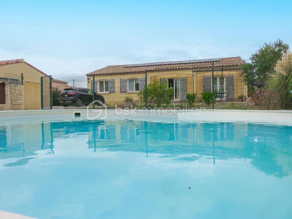Vente Villa À 3 MINUTES DE LÉZIGNAN-CORBIÈRES - VILLA PLAIN-PIED 105 M² - PISCINE - 966 M² DE TERRAIN - GARAGE - PANNEAUX PHOTOVOLTAÏQUES Lezignan corbieres