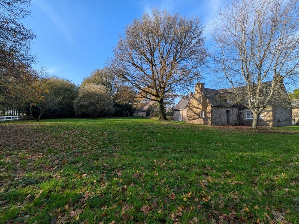 LOCMALO PROPRIÉTÉ DE 180M² ENVIRON EN CAMPAGNE AU CALME ENSEMBLE DE 2 MAISONS AVEC DOUBLE GARAGE PRÉAU ET DÉPENDANCE PUITS JARDI