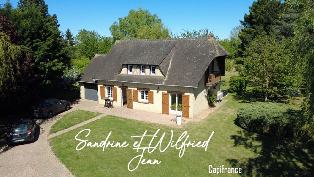 HOULBEC COCHEREL - Maison normande 145m² - 3 chambres (possible 4) - Garage - Terrain de 4996m²
