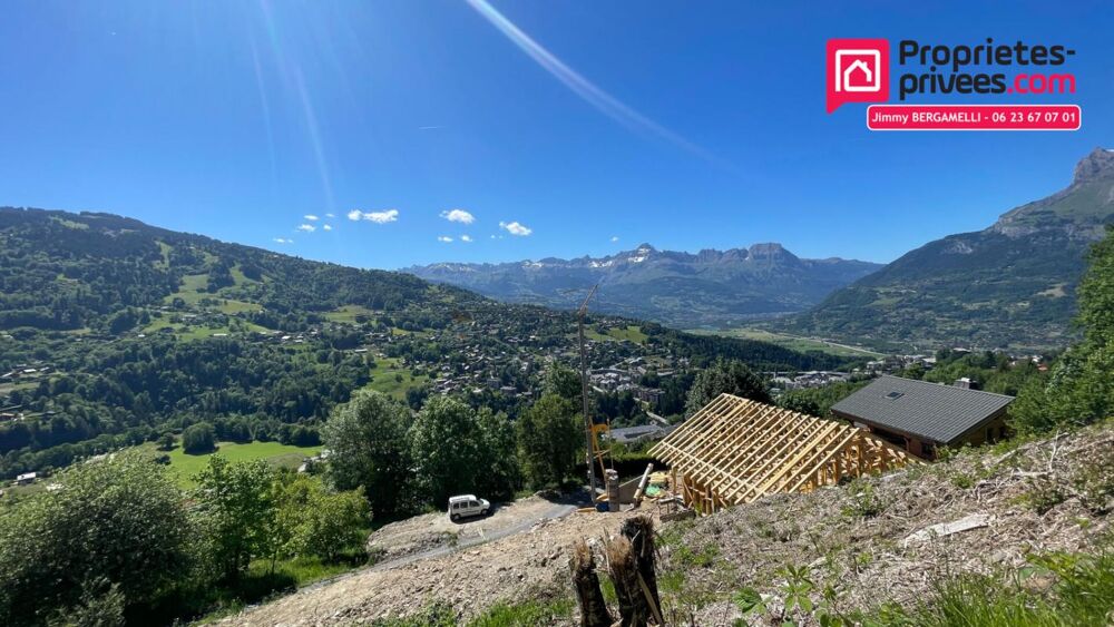 Vente Terrain Saint-Gervais, Terrain viabilisé avec permis pour chalet de plus de 100 m² Saint gervais les bains