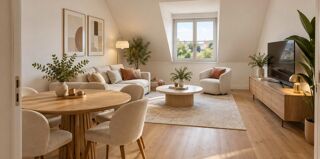 Vente Appartement SUPERBE 2 PIÈCES – DERNIER ÉTAGE – GARE DE PUTEAUX À 6 MIN À PIED – PARKING Puteaux