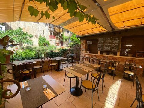 &Agrave; VENDRE – Fonds de commerce - RESTAURANT– Saint-Cirq-Lapopie 214000 46330 Saint cirq lapopie