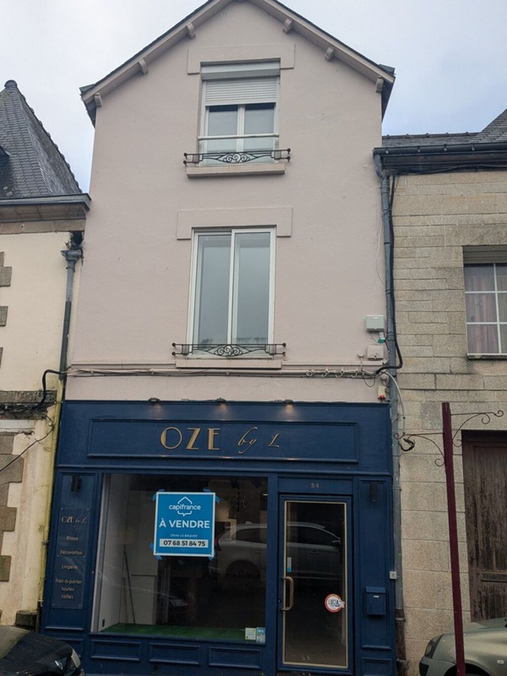 Vente Immeuble GUEMENE SUR SCORFF IMMEUBLE DE 230M� ENVIRON SUR 3 NIVEAUX AVEC JARDIN Guemene sur scorff