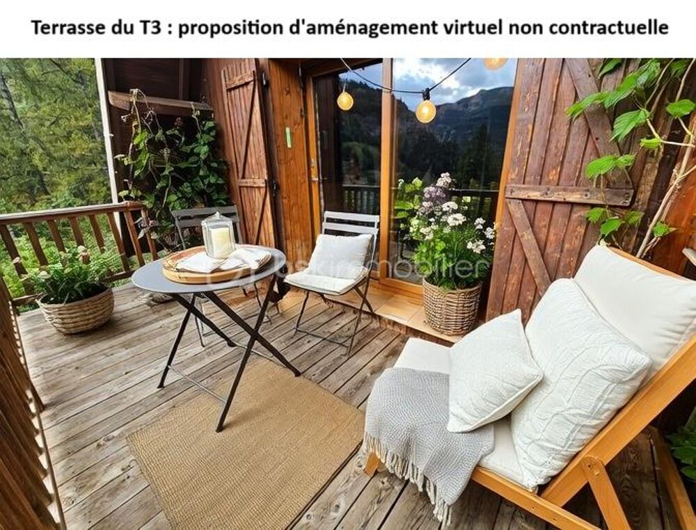 ALLOS - CHALET COMPOSE D'UN T2 + T3