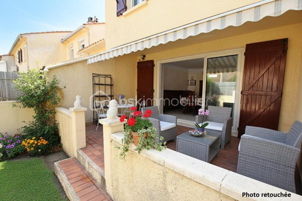 SAINTE MARIE LA MER 66470  VILLA DEUX FACES DE TYPE 4  SURFACE HABITABLE 71 M² - PROCHE MER  HORS COPROPRIÉTÉ