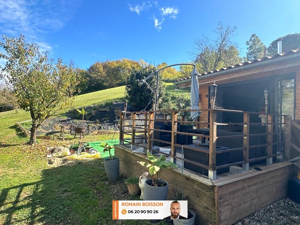 Vente Maison VENTE INTERACTIVE - (11420) - BELPECH - T3 DE 130M2 + CORPS DE FERME - OSSATURE BOIS - VASTE TERRAIN - SPACIEUX - LUMINEUX - Belpech