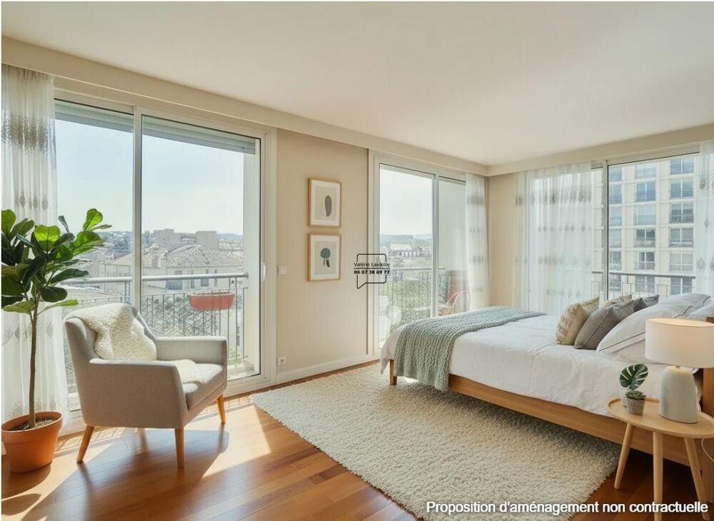 Vente Appartement Marseille (13001) - BOURSE - VIEUX PORT - T4 lumineux - 91 m2 - Vue Panoramique et balcons Marseille 1