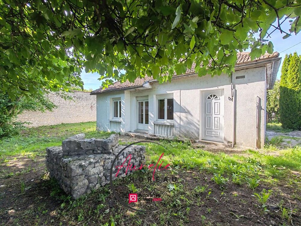 Maison de plain pied, 2 chambres, jardin
