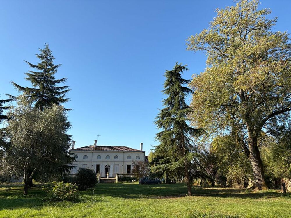 Belle chartreuse1820 , parc arboré, grands cèdres. Axe Langon - Marmande