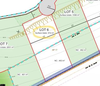  Terrain � vendre 972 m�
