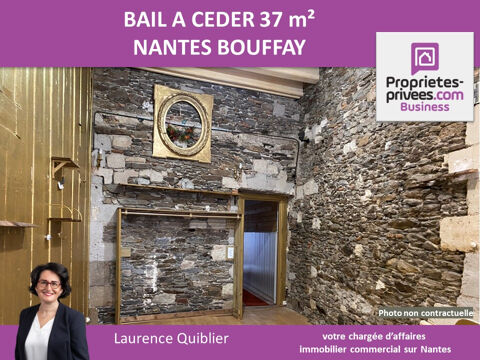 44000 NANTES - BAIL A CEDER, LOCAL 37 M&sup2; -  QUARTIER DECRE - BOUFFAY 36800 44000 Nantes