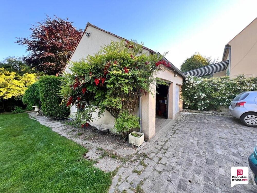 (95420) Wy-Dit-Joli-Village, maison de village 6 pièce(s) 160 m2, 3 chambres, garage double et jardin