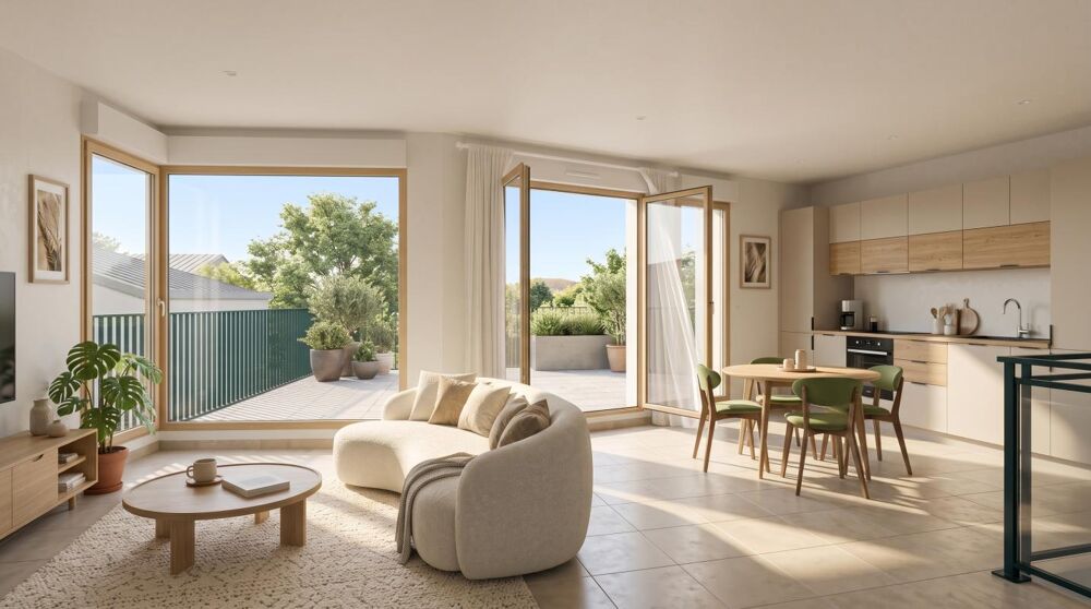Vente Appartement *** Charmant T3 avec GRANDE terrasse à 2 pas de Lyon 8 *** Venissieux
