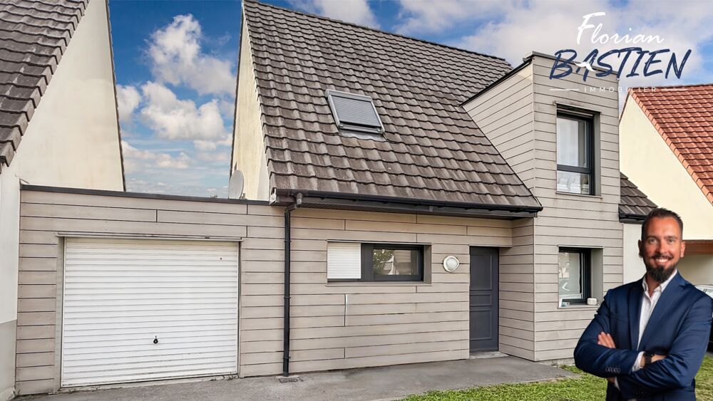 EXCLUSIVITÉ  Maison BBC individuelle avec jardin plein sud et vue sur les champs à Aubry-du-Hainaut