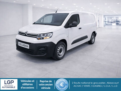 Citro&euml;n Berlingo 1&deg; Main / 1.5L B HDI 100cv Pack CLUB TAILLE M CLIM/REGUL/LIM 2021 occasion Abbecourt 60430