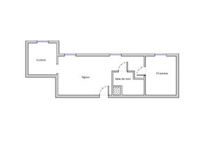  Appartement à vendre 2 pièces 32 m²