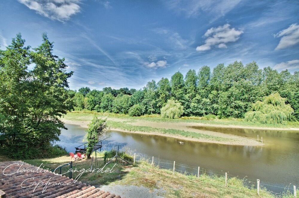 Vente Maison Propriété de charme en bord de rivière, avec activité de gîte Les HERBIERS (85) Chantonnay
