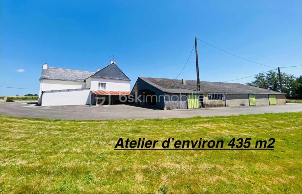 Vente Maison Maison 5 Chambres avec Atelier de 435 M² Josselin