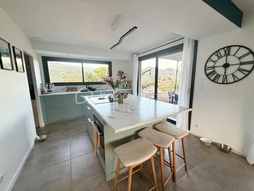 Vente Maison DPT VAR (83) - BELLE MAISON FAMILIALE DE 4 CHAMBRES - AU CALME AVEC VUE DEGAGÉE SUR VILLAGE ET COLLINES Le revest les eaux
