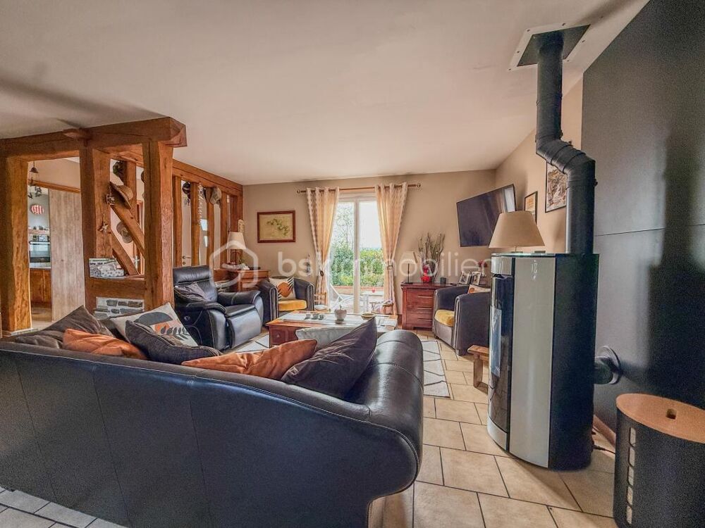Vente Maison EN EXCLUSIVITÉ – Maison familiale avec herbage, verger et source à Saint-André-d'Hébertot Pont l eveque
