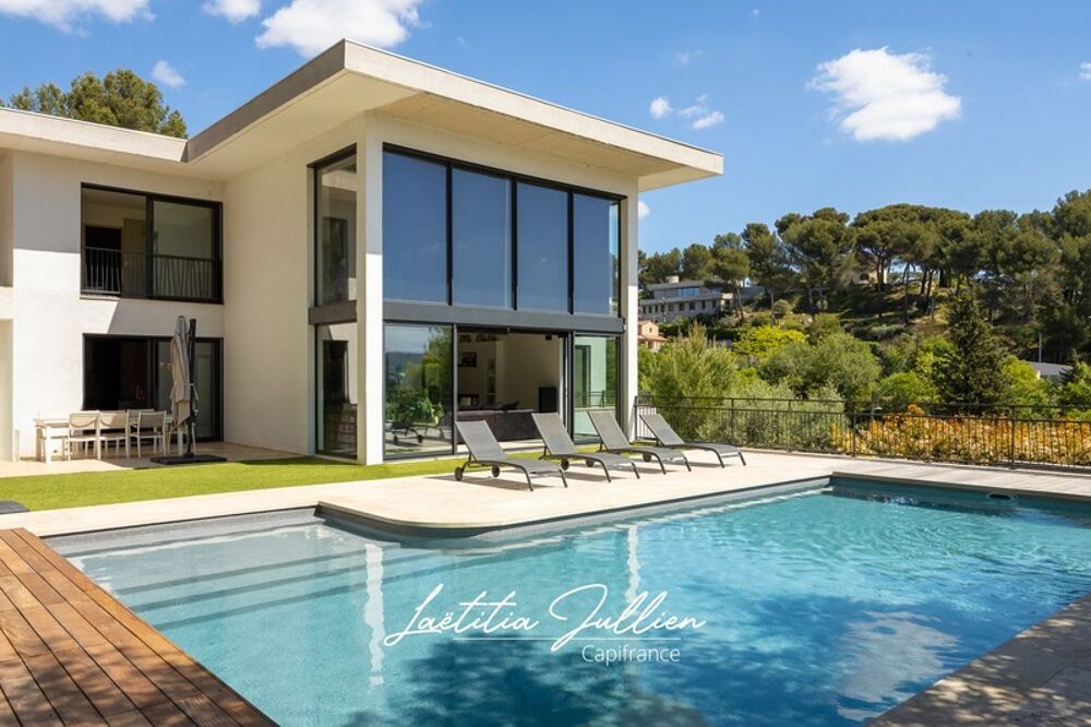 Vente Maison Villa californienne T5 + T2 indépendant avec piscine – Les Accates Marseille 11e Marseille 11
