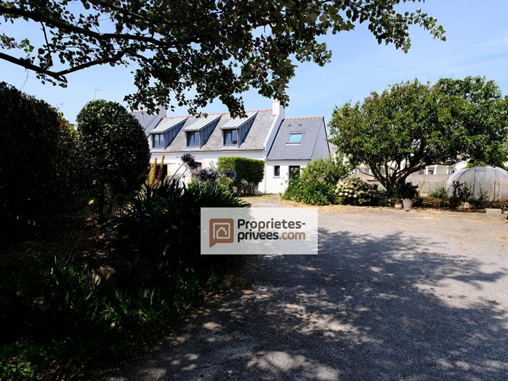 Maison de pêcheur rénovée avec terrain constructible à Saint-Guénolé, Penmarch