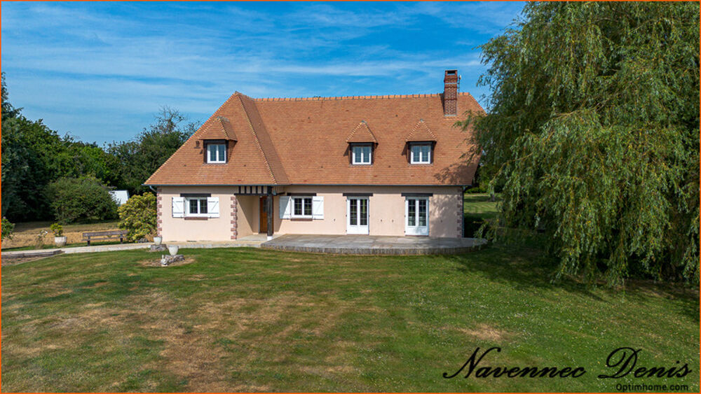Vente Maison Entre Bernay et Brionne – Maison familiale de 4 chambres sur un jardin arboré de 6 000 m² Brionne