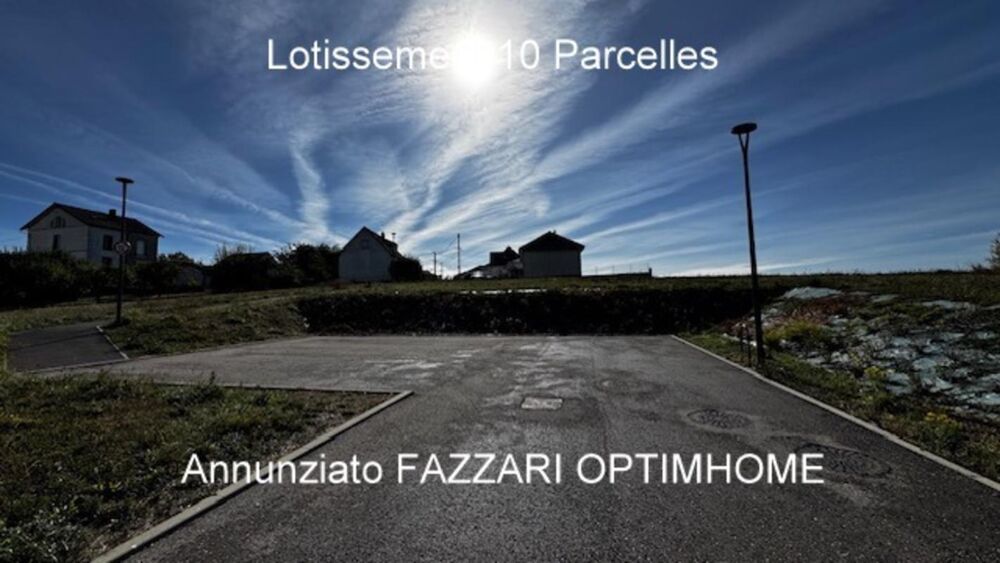Vente Terrain Stenay 55700 terrain à bâtir viabilisé 583 m² Lot n° 8 Stenay