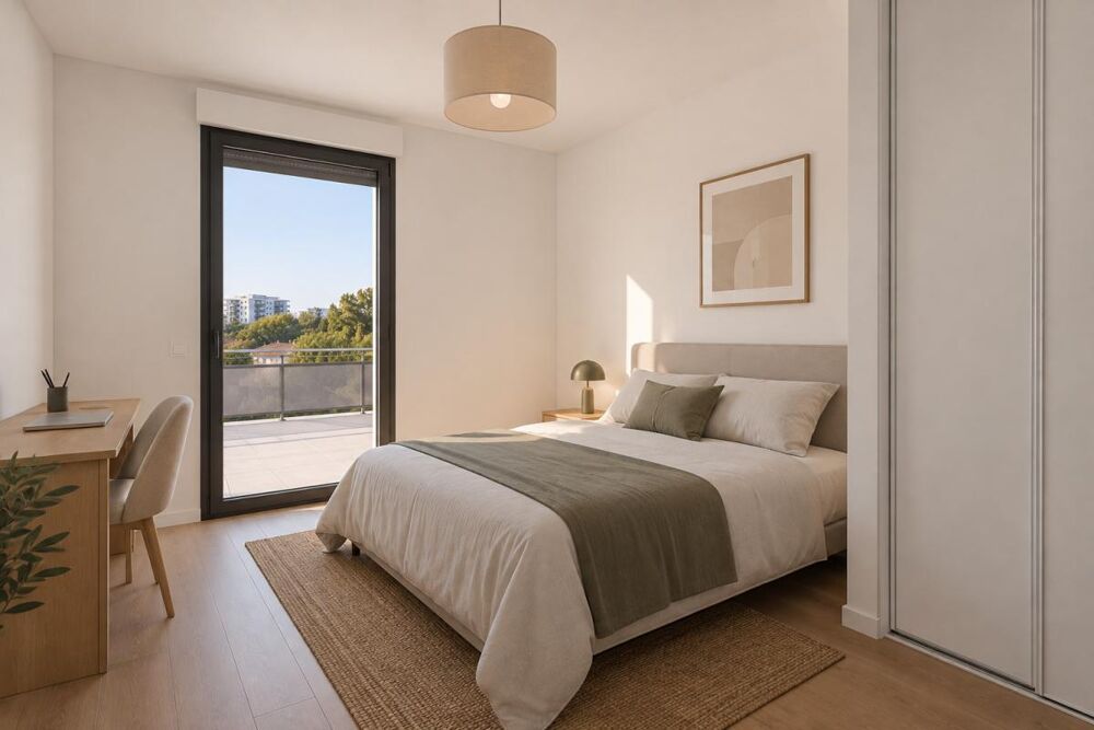 Vente Appartement DERNIER ÉTAGE– 90 M² D'EXTÉRIEURS – TERRASSE + BALCON - 4 chambres - 2 parkings Begles
