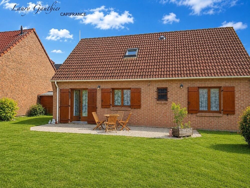 Vente Maison Maison individuelle 1998 – 100 m² env. – 4 pièces – Séjour 42 m² – Garage – Jardin – Comines Comines