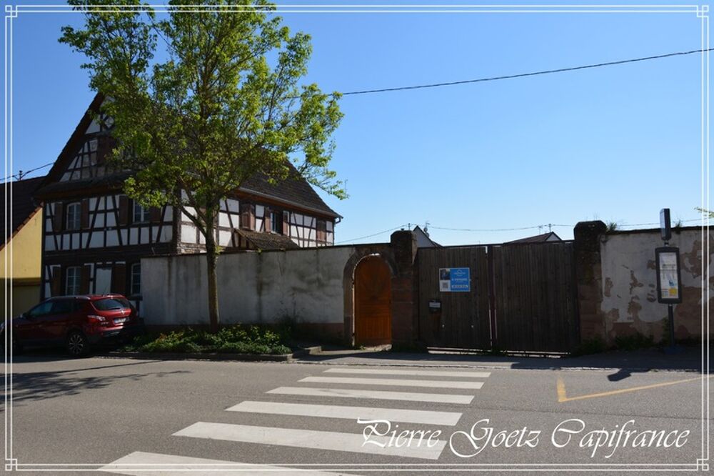 Vente Maison À vendre – Maison alsacienne de caractère à rénover avec terrain de 1062m² – Centre de Mommenheim (67) Mommenheim