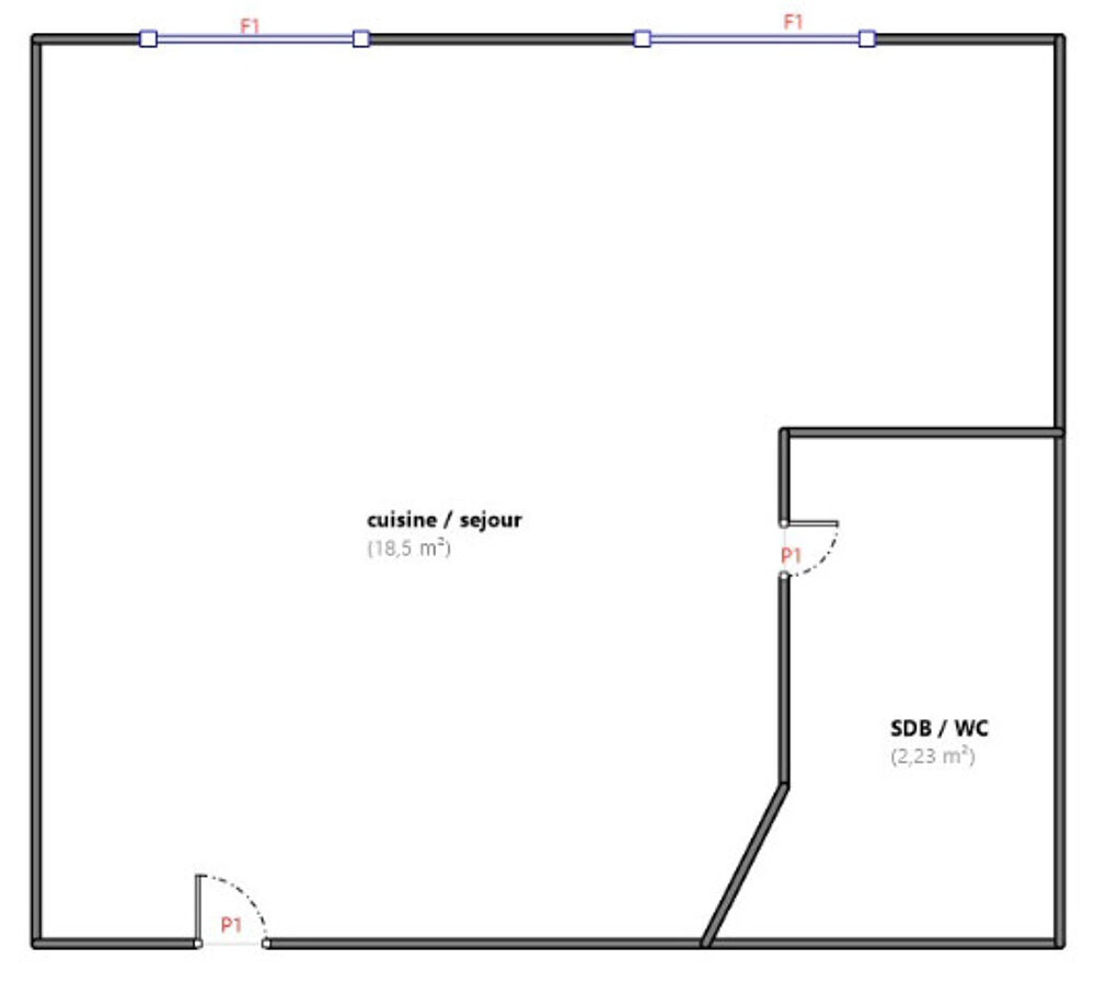 Vente Appartement PARIS 16e NORD   STUDIO   PORTE-DAUPHINE / BOIS DE BOULOGNE Paris 16