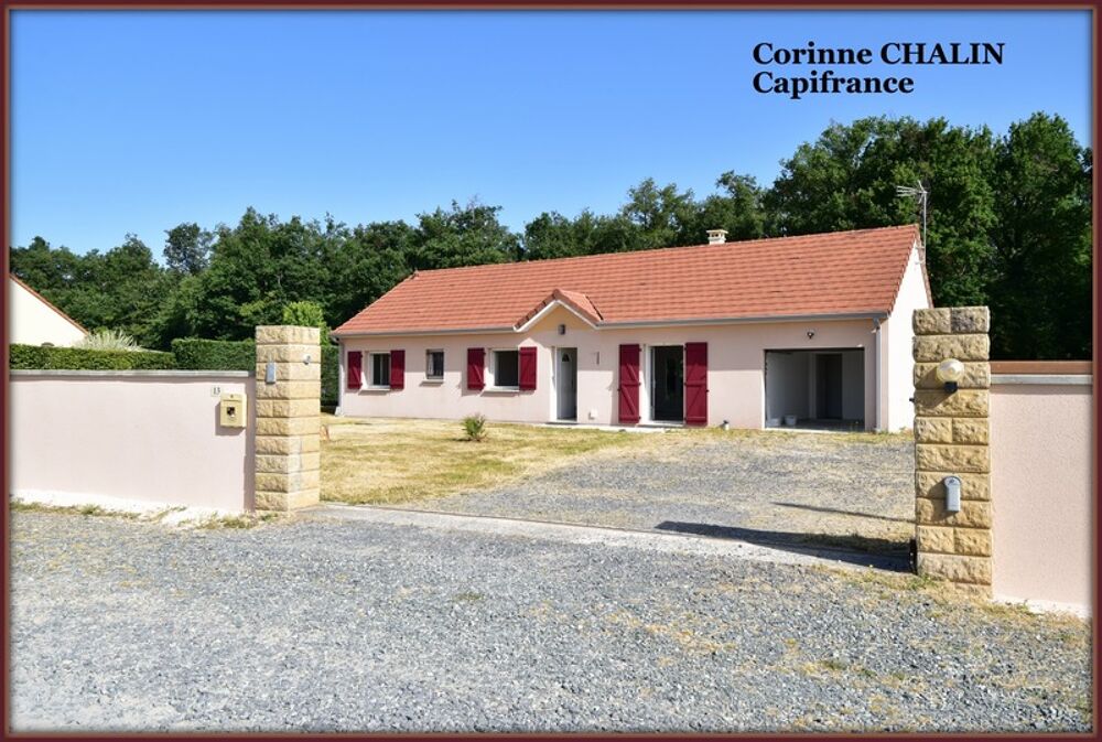 Vente Maison Maison à vendre 5 pièces 108.50 m2 Plain-pied GOUISE (03) Gouise