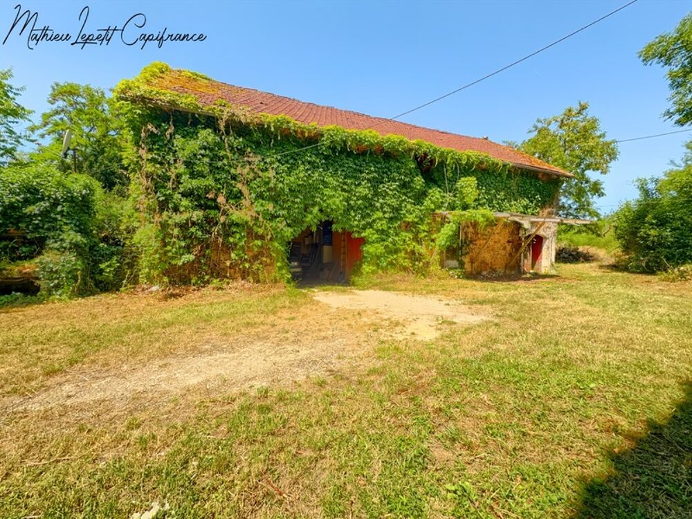 Maison EN PIERRE à vendre 5 pièces CUBJAC (24) 148 m² AVEC GRANGE 100 m² SUR TERRAIN 6133 m² zone ZC