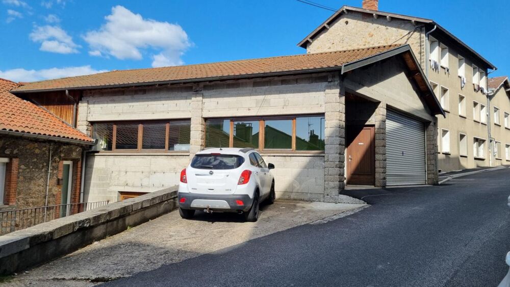Vente Immeuble Dunières Centre 43220 immeuble2 entrepôts ET 2 Plateaux deux entrées indépendantes Dunieres