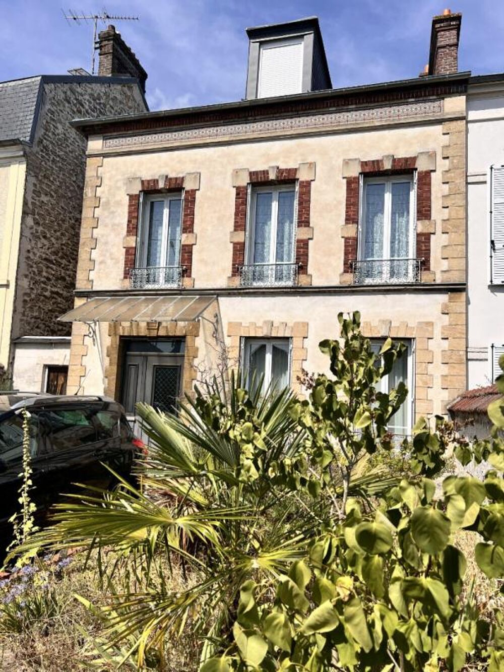 78200 MANTES LA JOLIE, Maison 7 pièce(s) 130 m2, 4 chambres, jardin clos de murs, sous-sol total