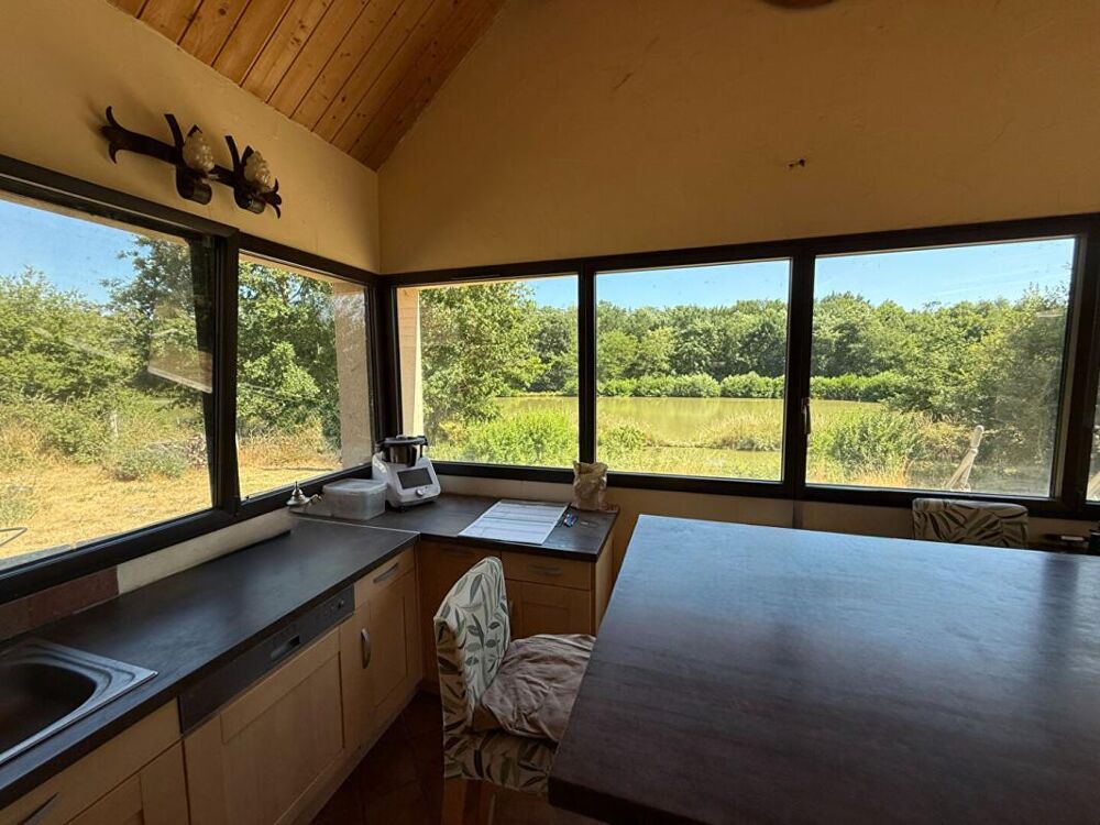 Propriété Maison + Etang + gîte Proche Moulins 03