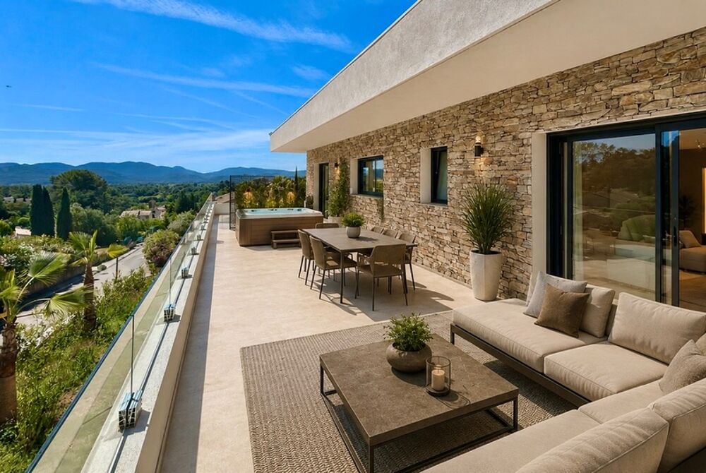 Vente Maison Villa contemporaine de 155m² + garage et piscine - 2025- Vue panoramique exceptionnelle – La Motte La motte