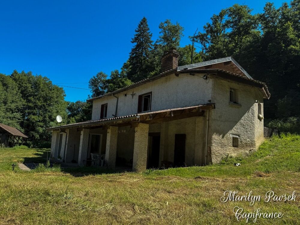 Propriété de charme avec 3,5 hectares  Ancien moulin rénové  Secteur Sermentizon
