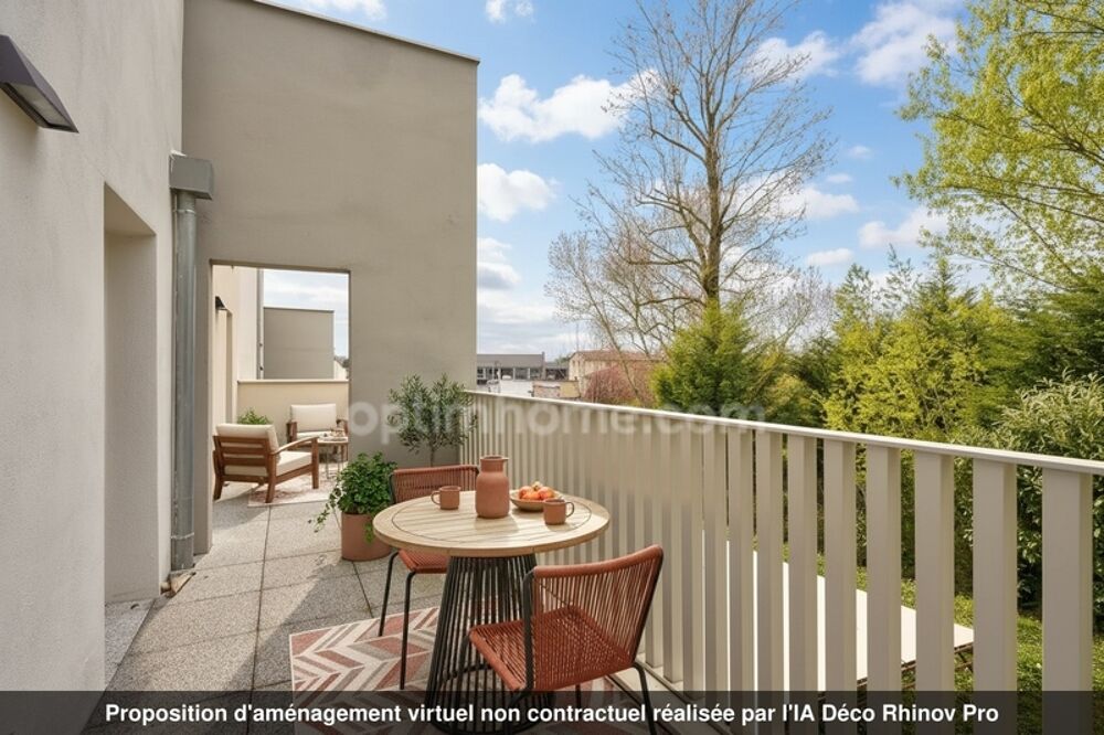 Vente Duplex/Triplex Duplex moderne en dernier étage – 3 chbres + suite parentale – 2 terrasses – Craponne centre Craponne