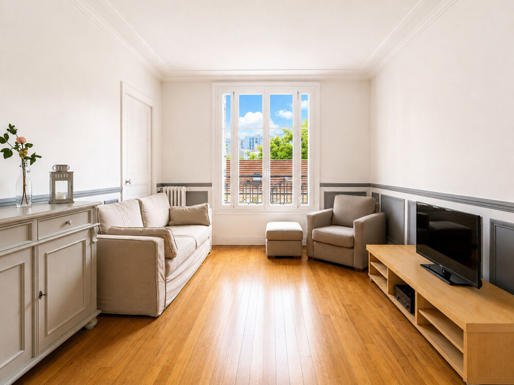 Vente Appartement Paris 15 – 2 pièces traversant et lumineux – Parc Georges-Brassens Paris 15